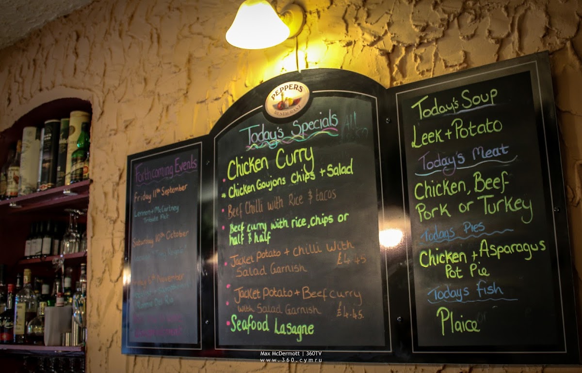 Menu Peppers Restaurant-10